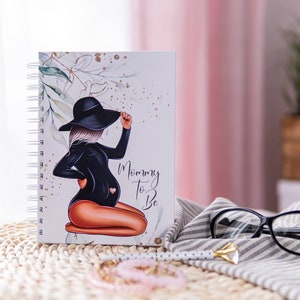 Pregnancy Journal And Memory Book, Mommy To Be Pregnancy Planner, Pregnancy Gift, Mom to be Diary, Feminine Planner, Blond Hair