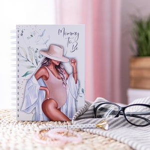 Pregnancy Journal And Memory Book, Mommy To Be Pregnancy Planner, Pregnancy Gift, Mom to be Diary, Feminine Planner, Blonde Pregnant