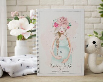 Pregnancy Journal And Memory Book, Pregnancy Planner, Pregnancy Gift, Mom to be Diary