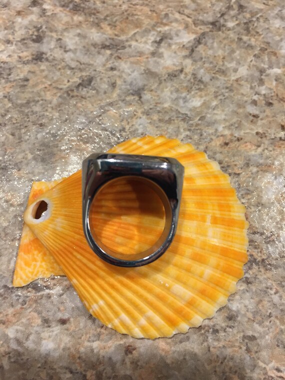 ROCKIN’ RECTANGLE - Vintage Mod Ring - image 2