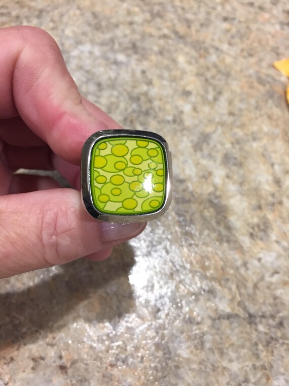 ROCKIN’ RECTANGLE - Vintage Mod Ring - image 5