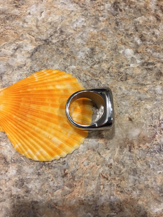 ROCKIN’ RECTANGLE - Vintage Mod Ring - image 3