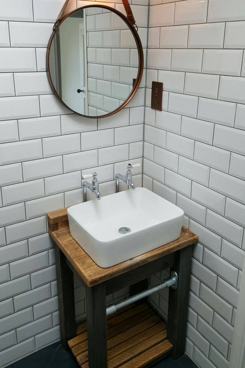 Reclaimed Wood Vanity Unit