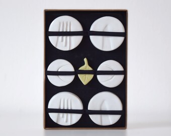 Cuterly rest - Gift set - Tiles for the table