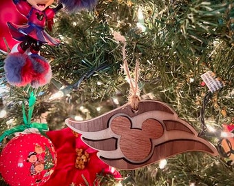 DCL Logo Ornament/Wooden Ornament/Holiday/Ornament Exchange/ Fish Exchange/Fish Extender/Crusie