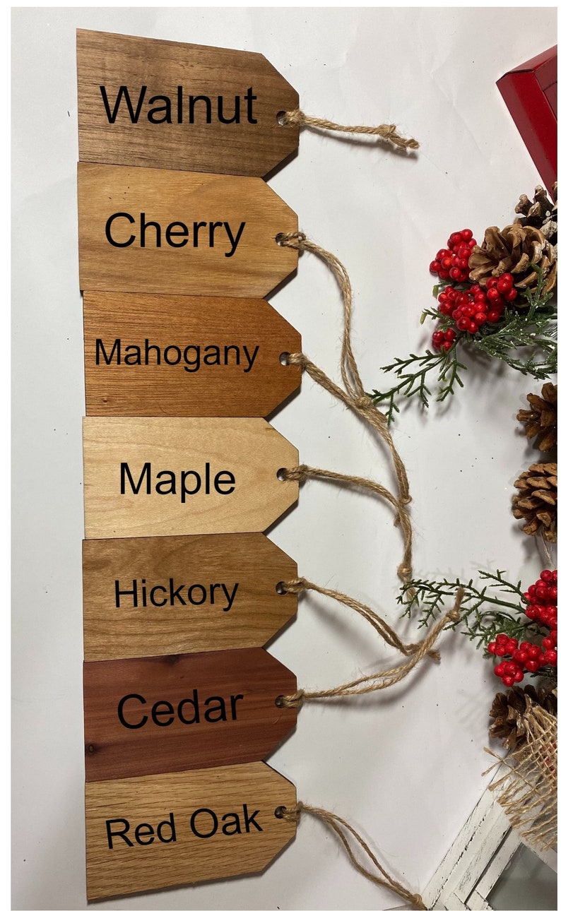 Christmas in Heaven/Custom Personalized Christmas Ornaments/Wood Christmas Ornament/Christmas Memories/Commemorative Keepsake image 9