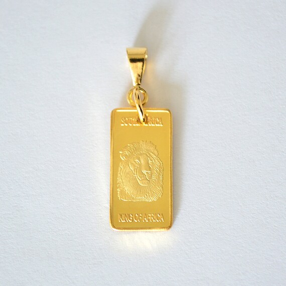 pendant 24k gold