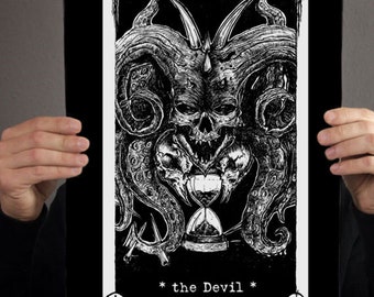 Dogma Tarot - Major Arcana - the Devil print - 29,7 cm x 42 cm