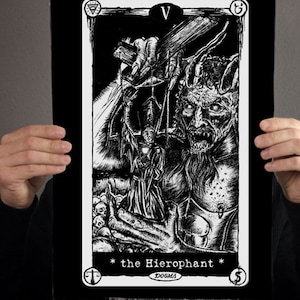 Dogma Tarot - Major Arcana - the Hierophant - 29,7 cm x 42 cm