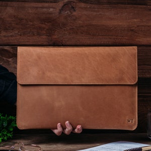 Customized Leather MacBook Case for MacBook Air 13, Air M1 and MacBook Pro 13, Pro 13 M1 and MacBook Pro 15/16 MacBook case with Embossing