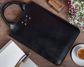 Customized Leather MacBook Pro 14 Bag, MacBook Air 13 M1 Case, MacBook Pro 13 M1 Case, MacBook Pro 15/16 MacBook case with Embossing