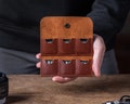 Customized SD Card Case, Leather Sd Card Holder, SD Card Sleeve, Memory Card Holder, SD Card Wallet, Sd card organizer, Photographer Gift product logo