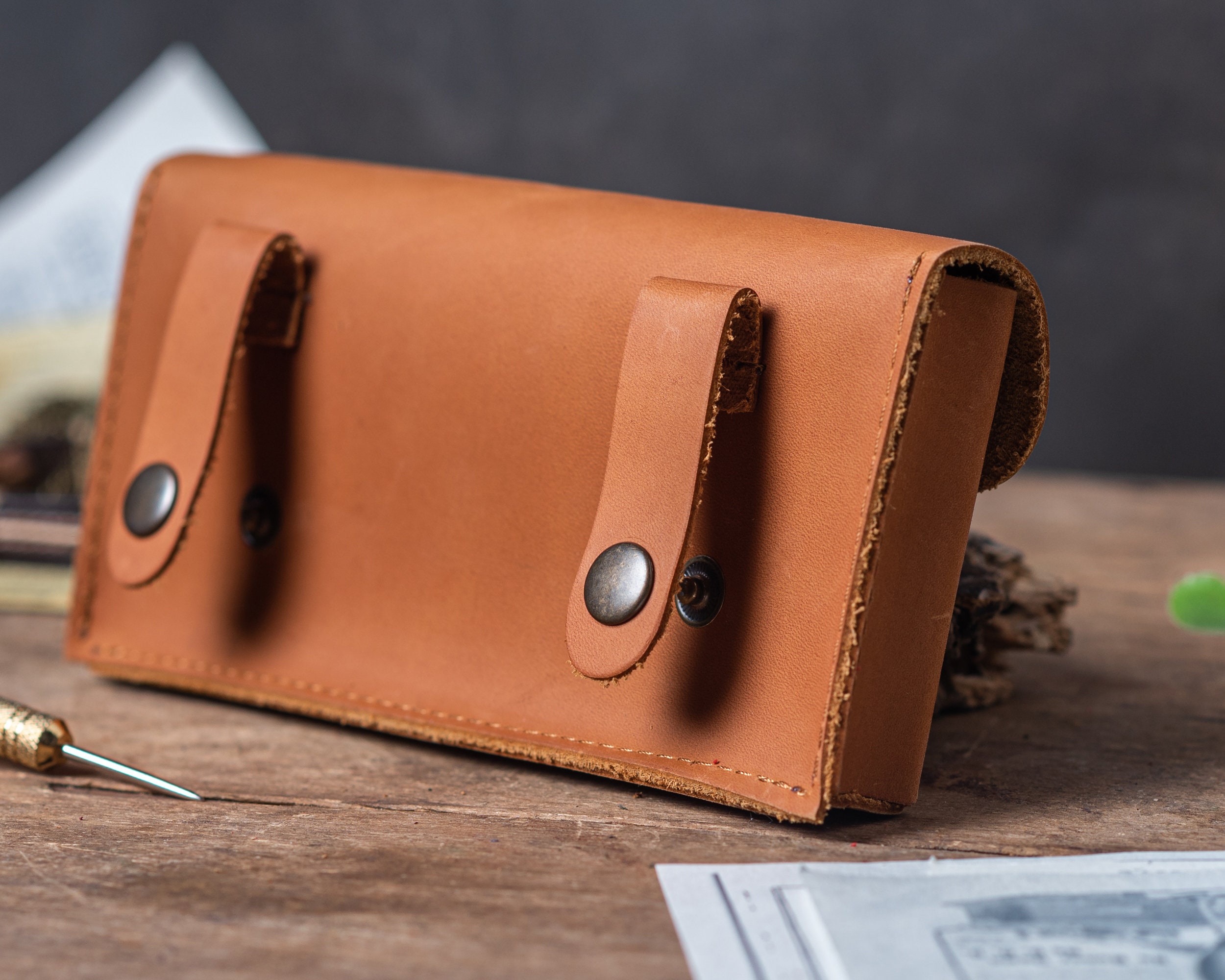 Personalized Leather Darts Case, Darts Set Holder, Dart Carrying Case, Leather Dart Wallet, Steel Tip Dart Case Holder, Dart Sleeve Case