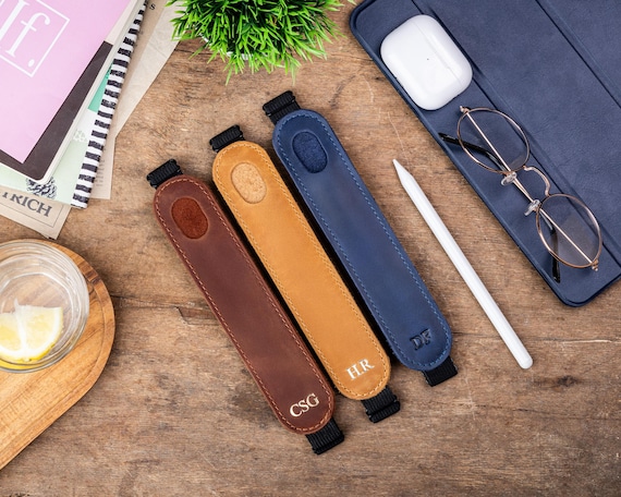 Customized Pencil Holder for Remarkable 2, Leather Pen Case for Remarkable 2 Pen, Pencil Keeper Sleeve compatible with Remarkable 2 Pen