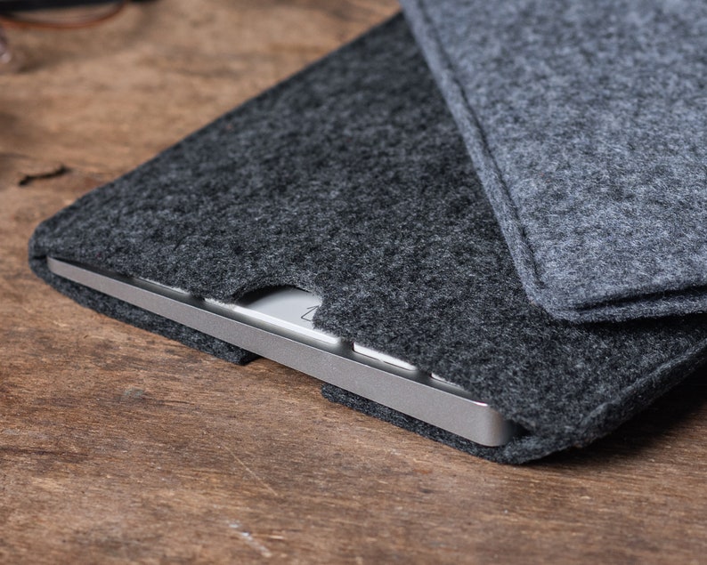 Felt Case for Magic Keyboard, Felt Sleeve for Wireless Magic Keyboard, Felt Bag for Apple Keyboard, Cover for Apple Keyboard Touch ID image 8