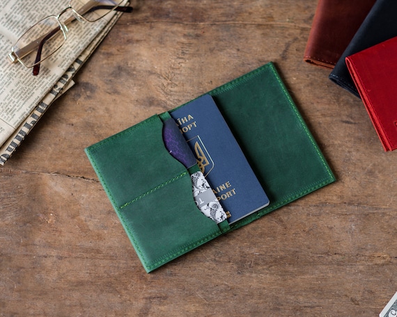 Étui Passeport En France/portefeuille Femme/étui Carte