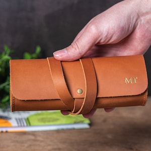 Portapenne personalizzato, astuccio in pelle personalizzato, portapenne in pelle, astuccio per matite, astuccio per penne in vera pelle, astuccio portapenne con rotelle