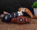 Personalized Leather Dog Collar with AirTag Holder, Personalized Dog Collar, Genuine Leather Dog Collar, Engraved Leather Dog Collar Airtag product logo