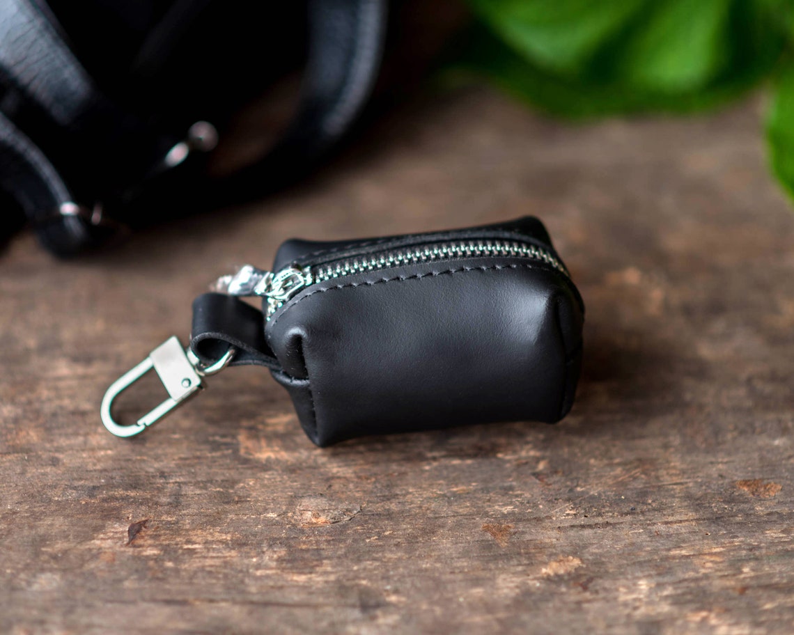 Leather Dog Waste Bag Holder Dog Poop Bag Holder Leather Dog Etsy