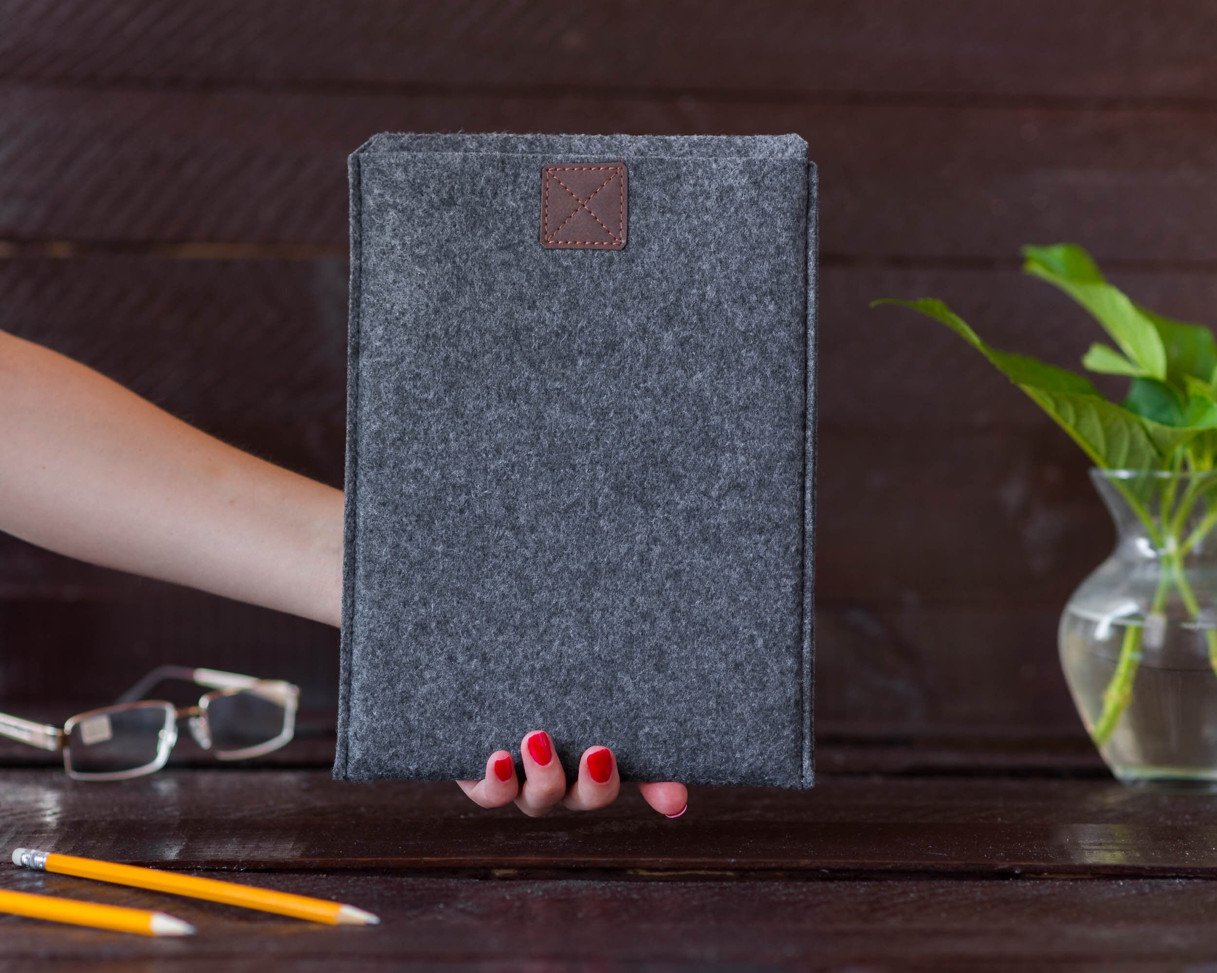 Handmade iPad Case iPad Felt Case Sleeve Case Cover for Etsy