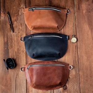 Kundenspezifische handgemachte Frauen-Leder-Bauchtasche, Leder-Gürteltasche, Gürteltasche, Festival-Gürtel, Gürteltasche, Leder-Gürteltasche