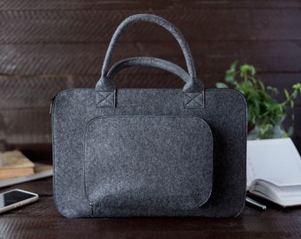 Bolsa de fieltro MacBook Pro 14, Bolsa MacBook Air 13, Bolsa MacBook Pro 13 M1, Bolsa MacBook Air M1, Bolsa de fieltro Macbook, Bolsa de fieltro para Macbook Air y Pro