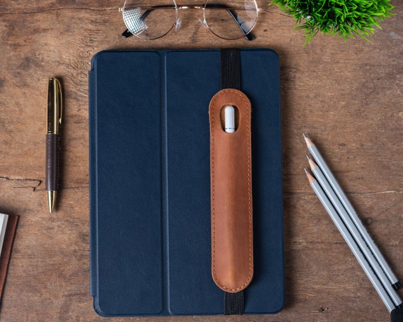 Leather iPad Pencil Case, Leather iPad Pencil Holder, iPad Pencil Sleeve, Apple iPad Pencil Cover, Leather iPad Pencil, Apple iPad Pencil