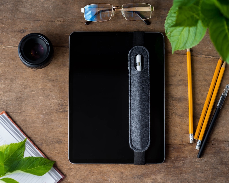 Felt Ipad Pencil Holder Felt Ipad Pencil Case Ipad Pencil Etsy