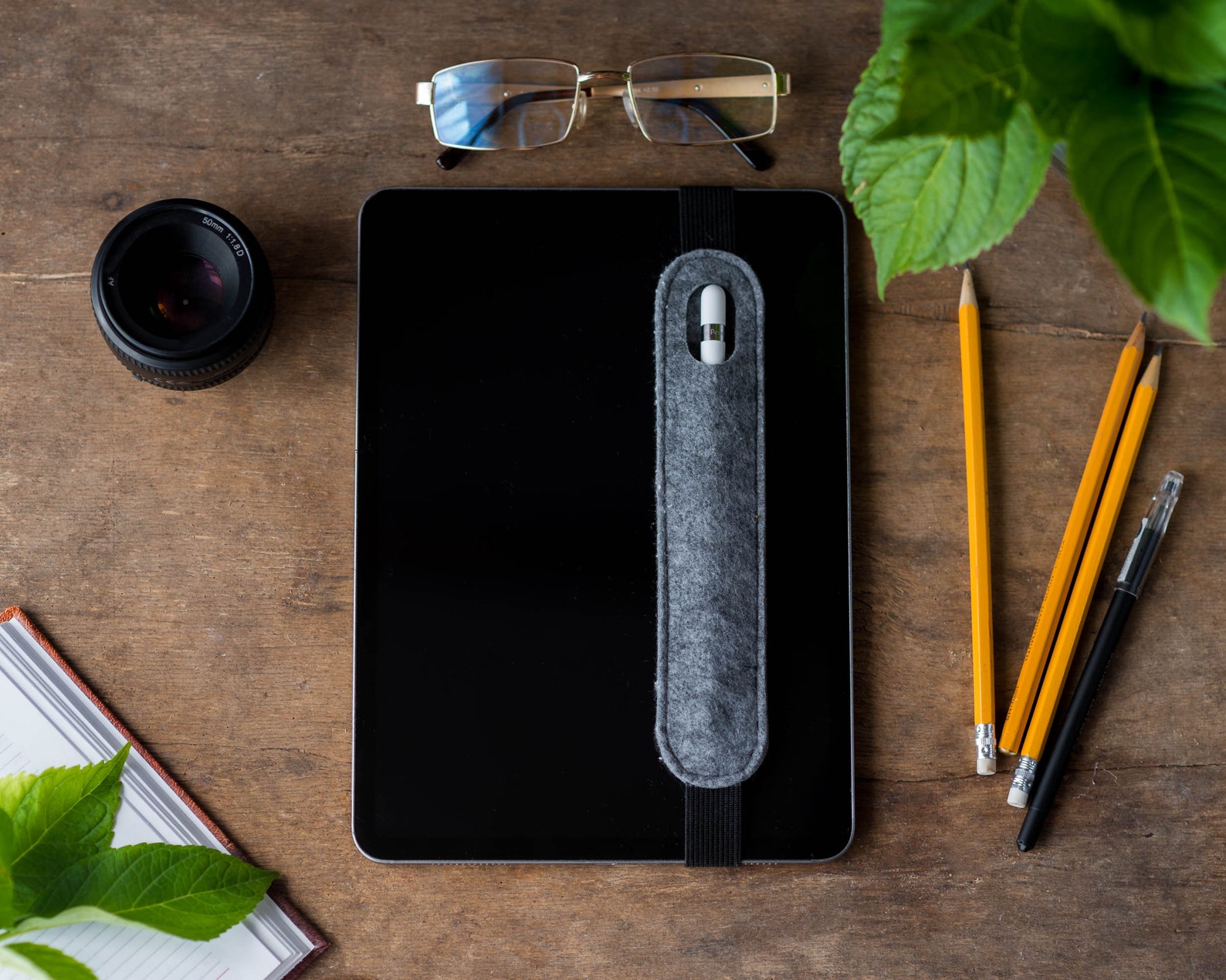 Felt Ipad Pencil Holder Felt Ipad Pencil Case Ipad Pencil Etsy