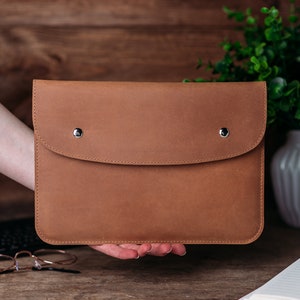 Handcrafted Leather iPad Case, iPad Leather Sleeve  Apple iPad Leather Cover Handcrafted iPad Case Handcrafted iPad Cover Apple iPad Sleeve