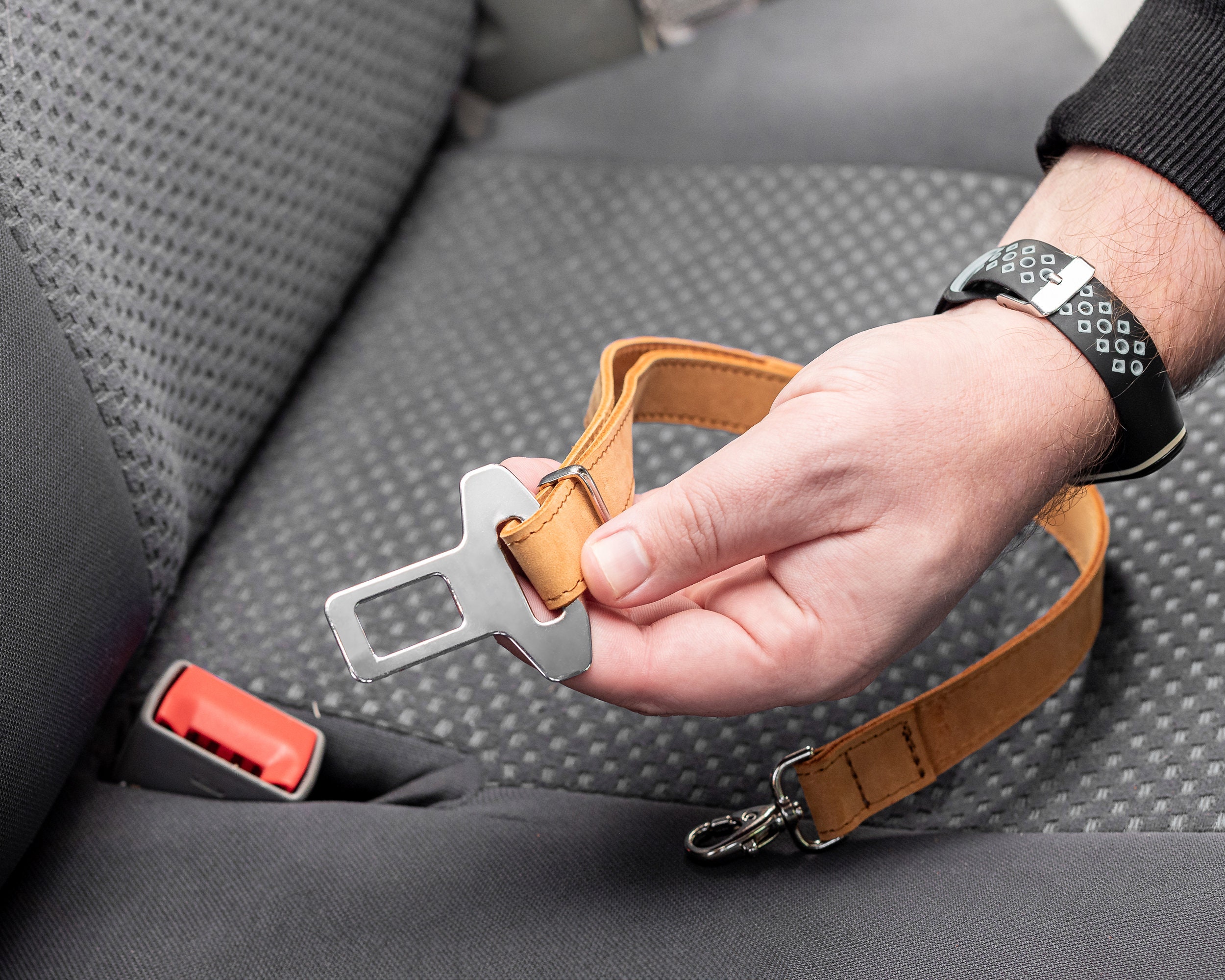 2x Auto Sicherheitsgurt Versteller Auto Sicherheitsgurt Clip