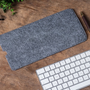 Felt Case for Magic Keyboard, Felt Sleeve for Wireless Magic Keyboard, Felt Bag for Apple Keyboard, Cover for Apple Keyboard Touch ID image 2