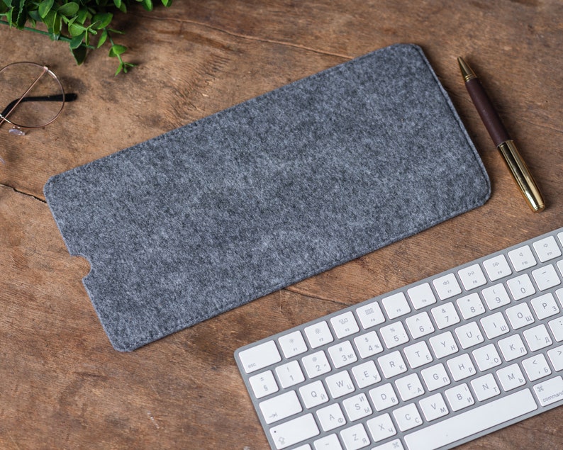 Felt Case for Magic Keyboard, Felt Sleeve for Wireless Magic Keyboard, Felt Bag for Apple Keyboard, Cover for Apple Keyboard Touch ID image 2