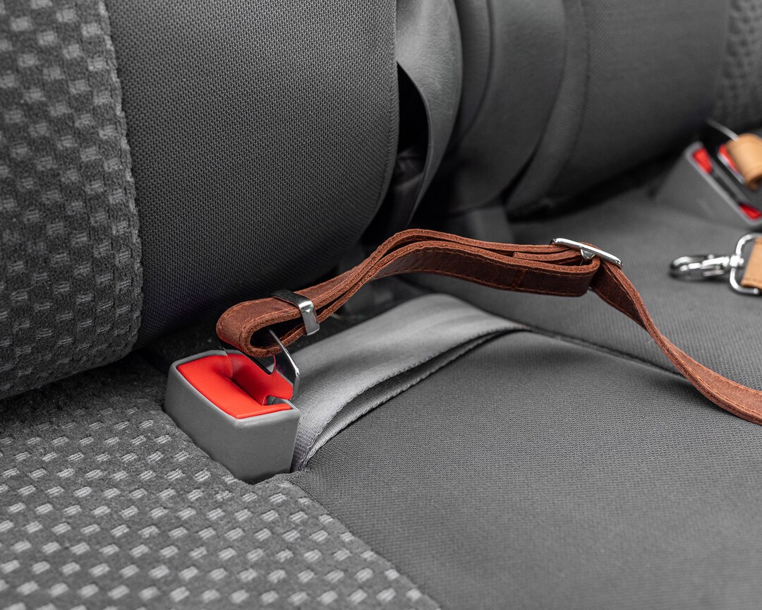 Leather Dog and Cat Car Seat Belt Dog Car Leashes Cat Seat Etsy