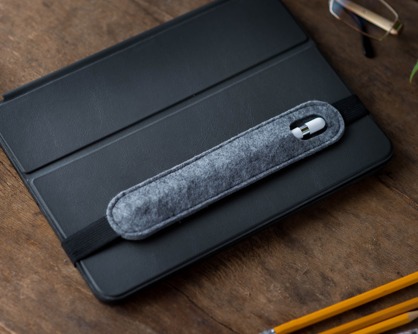 Felt Ipad Pencil Holder Felt Ipad Pencil Case Ipad Pencil Etsy