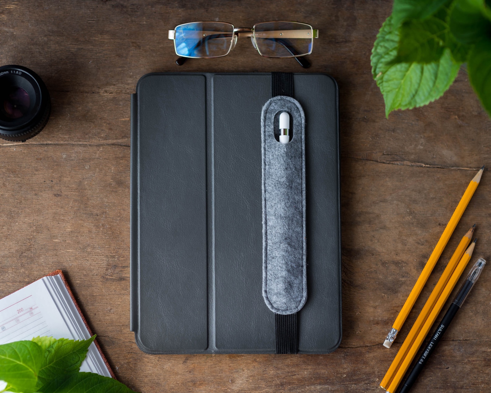 Felt Ipad Pencil Holder Felt Ipad Pencil Case Ipad Pencil Etsy