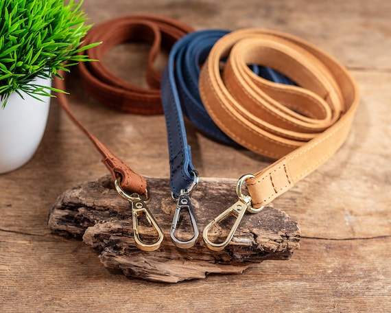 Leather Cat Double-Sided Leash, Leather Cat Leash, Leather Pet Leashes, Cat Lead, Leather Lead with Handle for Cats