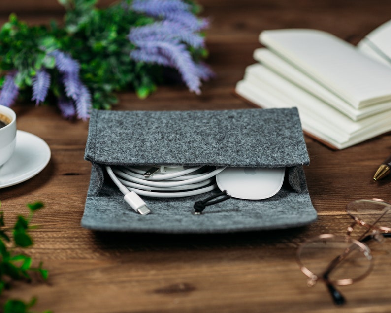 Macbook Charger Case Macbook Charger Holder Macbook Charger Etsy