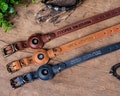 Personalized Leather Dog Collar with AirTag Holder, Personalized Dog Collar, Genuine Leather Dog Collar, Engraved Leather Dog Collar Airtag product logo