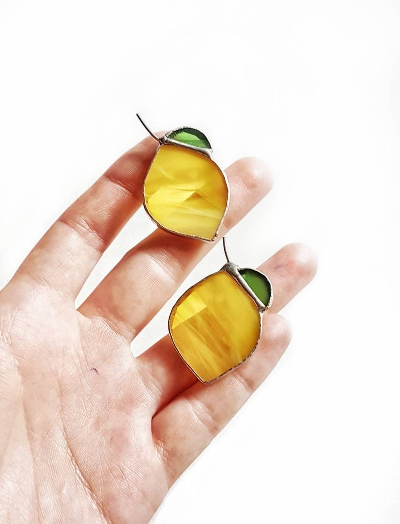 Juicy fruit Lemon pin Fruit jewelry Fruit pin Lemon brooch Etsy