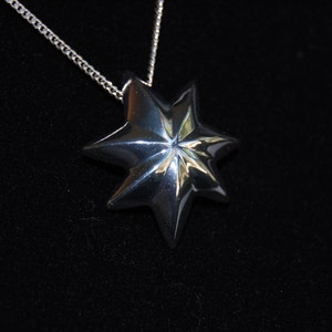 Northern Star necklace pendant or brooch image 1