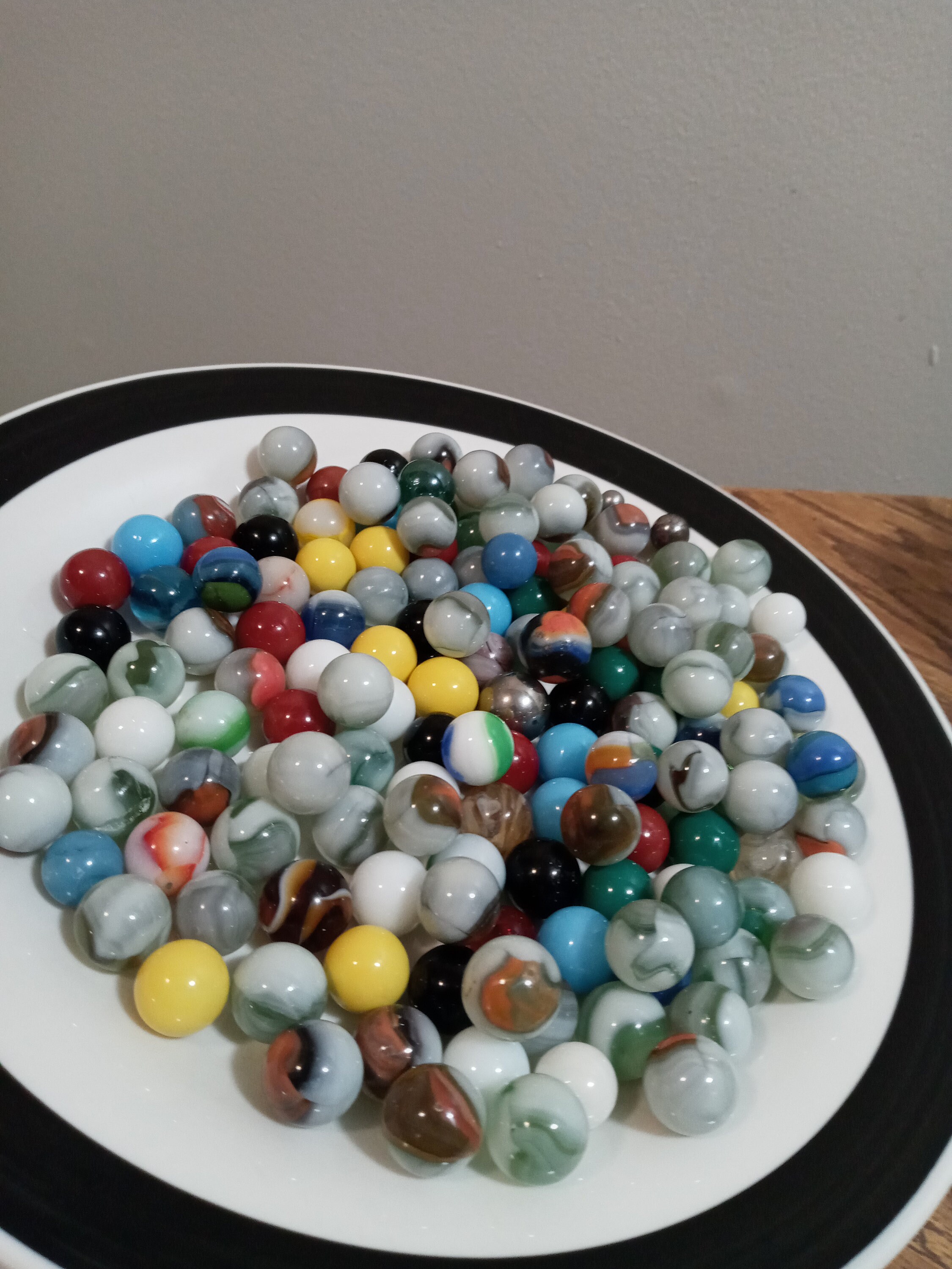 1 INCH 1 RED 25mm RED 24 Glass Marbles $8.95 / Pound LB for Family Board  Games
