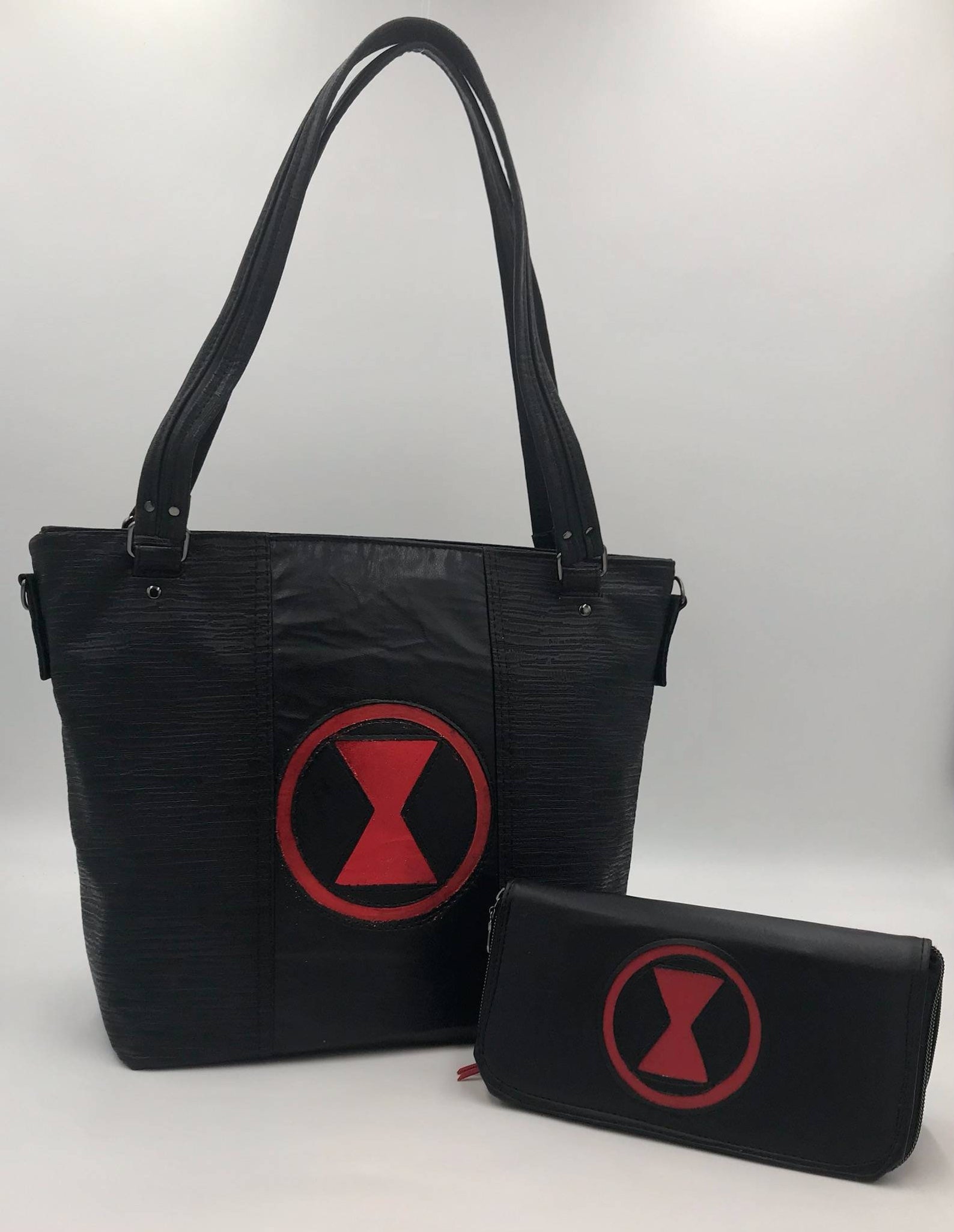 Black widow tote bag | Etsy