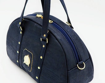 Blue cork Trekkie inspired bag