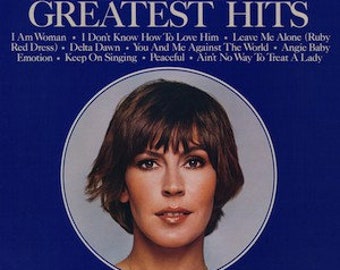 NEW Helen Reddy Greatest Hits Best of Vinyl Record Album Lp I Am Woman You and Me Against the World Ain't No Way to Treat a Lady