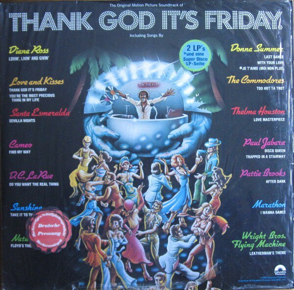 THANK GOD IT´S FRIDAY,新品,ドナ・サマー,ディスコ.2CD