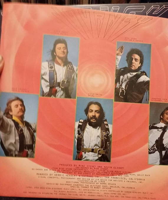 Journey Frontiers Vinyl Record Album Lp Orig Pressing With Inner