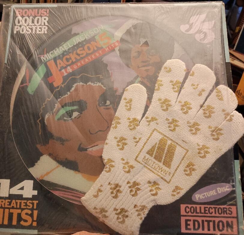 NM Michael Jackson/ Jackson 5 14 Greatest Hits Picture Disc Vinyl  