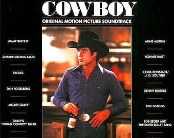 John Travolta Urban Cowboy Soundtrack DBL Vinyl Record Album Lp Jimmy Buffett The Eagles Bob Seger Bonnie Raitt Yacht Rock Country Music