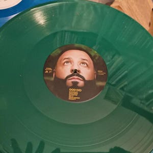 WoW Solid Green Craft / COLOR Handwerk Schallplatte 12 "33 1/3 Vinyl-Album zum anpassen in etwas anderes KOSTENLOSER VERSAND!!